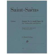 Saint-Saëns, C.: Sonate Nr. 1 Op. 32 c-Moll 