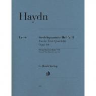 Haydn, J.: Streichquartette Op. 64/1-6 »2. Tost-Quartette« 
