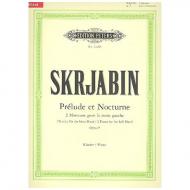 Skrjabin, A.: Prélude und Nocturne Op. 9 