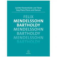 Mendelssohn Bartholdy, F.: Leichte Klavierstücke und Tänze 