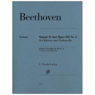 Beethoven, L. v.: Violoncellosonate Op. 102,2 D-Dur 