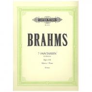 Brahms, J.: 7 Fantasien Op. 116 