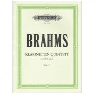 Brahms, J.: Klarinettenquintett Op. 115 h-Moll 