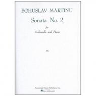 Martinu, B.: Violoncellosonate Nr. 2 