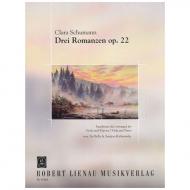 Schumann, C.: Drei Romanzen Op.22 