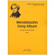 Mendelssohn Bartholdy, F.: Mendelssohn Song Album I 