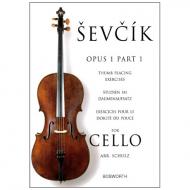 Sevcik, O.: Studien im Daumenaufsatz für Cello op. 1 Heft 1 
