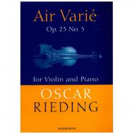 Rieding, O.: Air varie Op. 23 Nr. 3 