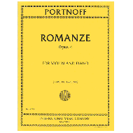 Portnoff, L.: Romanze Op. 4 