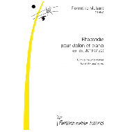Mulsant, F.: Rhapsodie pour violon et piano 