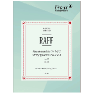 Raff, J.: Streichquartett Nr. 2 Op. 90 A-Dur 