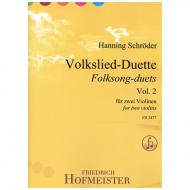 Schröder, H.: Volkslied-Duette Band 2 