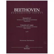 Beethoven, L. v.: Konzert Op. 56 C-Dur »Tripelkonzert« 