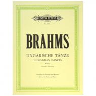 Brahms, J.: Ungarische Tänze aus WoO 1 (Auswahl) 