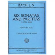 Bach, J. S.: 6 Sonaten und Partiten BWV 1001 - 1006 – Viola 