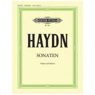 Haydn, J.: Violinsonaten Hob. III: 81 / 82 / XV:32 / XVI:15 / 24-26 / 43 