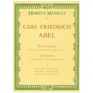 Abel, C. F.: 6 Violinsonaten Band 1 