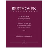 Beethoven, L. v.: Konzert Op. 61 D-Dur 