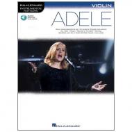 Adele: Solo Arrangements of 12 Favorite Songs for Violin (+Online Audio) 