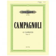 Campagnoli, B.: 41 Capricen Op. 22 