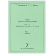 Taban, P.: Etüden Op. 4 – Rhythmische und technische Neuheiten Band 3c (Übergebundene Noten »Reise in die Alpen«) 