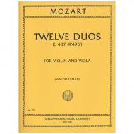Mozart, W. A.: 12 Duos KV 487 (496a) »Kegelduette« 