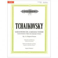 Tschaikovsky, P. I.: Variations on a rococo theme Op. 33 for violoncello and orchestra 