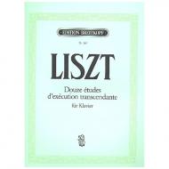 Liszt, F.: Douze études d´exécution transcendente 