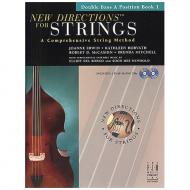 New Directions for Strings - Double Bass A Position Book 1 (+CD) 