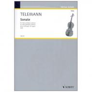 Telemann, G. Ph.: Violasonate B-Dur TWV 41:B3 