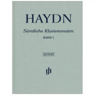 Haydn, J.: Sämtliche Klaviersonaten 1 – Leinenausgabe 