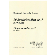 Scharwenka-Stresow, M.: 10 Spezialstudien Op. 9 
