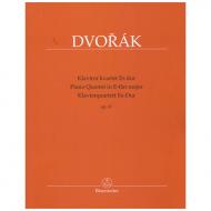 Dvořák, A.: Klavierquartett Op. 87 Es-Dur 