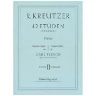 Kreutzer, R.: 42 Etüden Band 2 