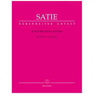 Satie, E.: Avant-dernières pensées 