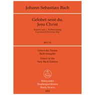 Bach, J. S.: Kantate BWV 91 »Gelobet seist du, Jesu Christ« – Kantate zum 1. Weihnachtstag 