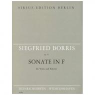 Borris, S.: Violasonate Op. 51 F-Dur 
