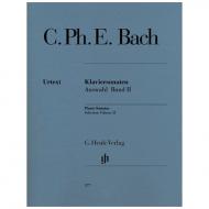 Bach, C. Ph. E.: Klaviersonaten Auswahl Band II 