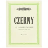 Czerny, C.: 125 fortschreitende Passageübungen Op. 261 