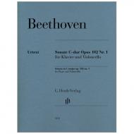 Beethoven, L. v.: Violoncellosonate Op. 102,1 C-Dur 