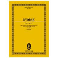 Dvořák, A.: Streichquartett Nr. 12 B 179 Op. 96 F-Dur »Amerikanisches« 