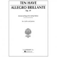 Ten Have, W.: Allegro Brillante Op. 19 