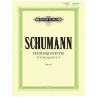 Schumann, R.: Streichquartette op. 41/1-3 