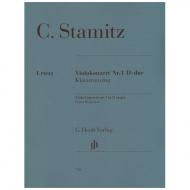 Stamitz, C.: Violakonzert D-Dur Urtext, Kadenz: Levin 