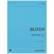 Bloch, W.: Sonatine C-Dur 