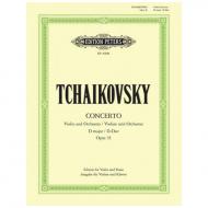 Tschaikowski, P. I.: Violinkonzert Op. 35 D-Dur (Oistrach) 