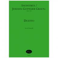Graun, J. G. / Anonymus: Duetto F-Dur 