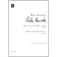 Bartók, B.: 44 Duos für 2 Violen Bd. 1 