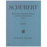 Schubert, F.: 16 Deutsche Tänze und 2 Eccossaisen Op. 33 D 783 