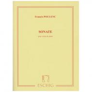 Poulenc, F.: Violinsonate 
